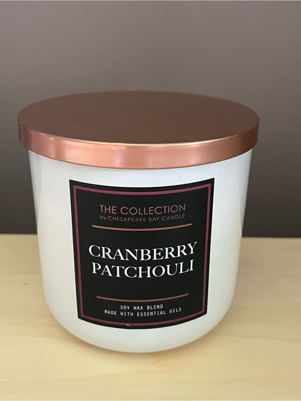 The Collection Chesapeake Bay Cranberry Patchouli 12 Oz Two Wick Soy Blend Candl